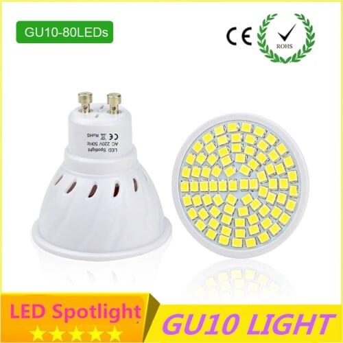 1 pcs Super Bright led gu 10 9W AC 220V /110V SMD 2835 / 5730 60LEDs Spotlight bulbs GU10 for home Energy Saving Lampada lamp
