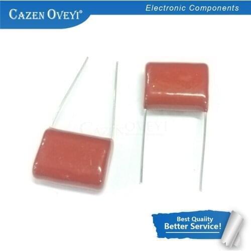 10pcs/lot 630V103J 0.01UF Pitch 10MM 10NF 630V 103 CBB Polypropylene film capacitor