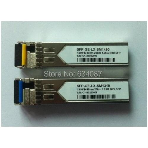 AT-SPBD10-14/AT-SPBD10-13 1000BASE-Base SFP BiDi 1310/1490nm 10km (Compatible with Allied Telesis)