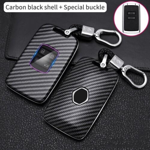 ABS Car Key Case Cover Shell For Renault Koleos Kadjar Scenic Megane Sandero Espace Clio Captur Kangoo Laguna Talisman Twingo