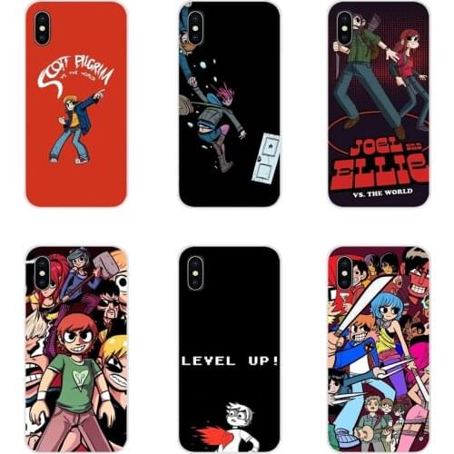 Scott Pilgrim Vs The World Soft Transparent Bag Case For Apple iPhone X XR XS 11 12Pro MAX 4S 5S 5C SE 2020 6S 7 8 Plus ipod 5 6