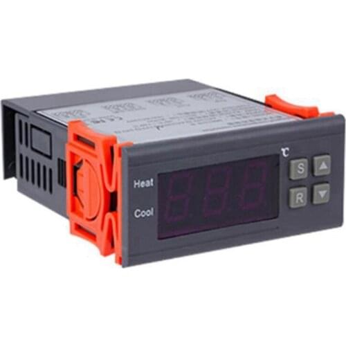 Digital Temperature Controller -99-400 Degree PT100 M8 Probe Thermocouple Sensor Embedded Thermostat 220V Switch