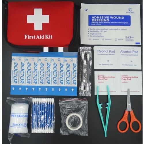 Hot Sale Emergency Survival Kit Mini Family First Aid Kit Sport Travel kit Home Medical Bag Outdoor Car First Aid Kit