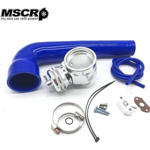 Racing Aluminum Air Intake Turbo Dump Valve Blow Off Valve For Fabia VW Polo 1.2 Tsi upto 2014 With hose