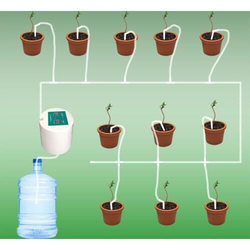 Intelligent Automatic Garden Watering Device Succulents Plant Drip Irrigation Tool Water Pump Timer System Controller For Garden