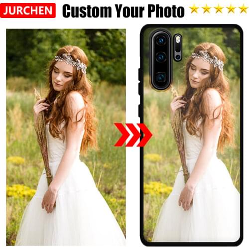 JURCHEN Custom Phone Case For Huawei Y5P Y6P Y7P Y8P Y8S Y7A Honor X10 8 8S 8X Max 8C 10i 20i 20 Lite 30 Pro Plus Case DIY Photo