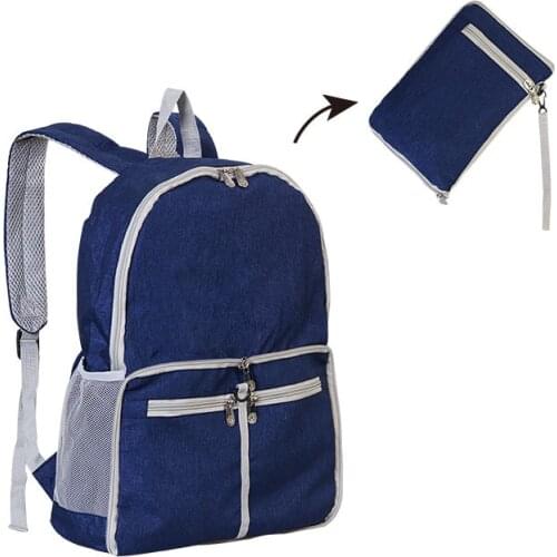 Lightweight Portable Foldable Backpack Waterproof Backpack Folding Bag Ultralight Outdoor Pack for Women Men Travel Hiking