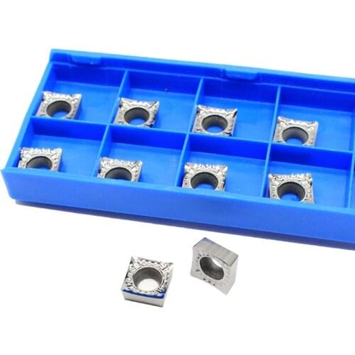 10PCS SCGT09T308 AK H01 Lathe Tool Carbide Wood Turning Tools SCGT09T308 Aluminum Alloy Cutting Blade