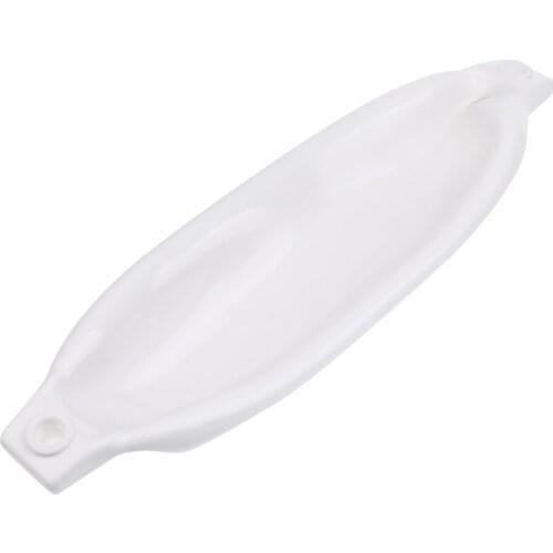 Marine Yacht Boat Fend er White PVC Bumper Dock Shield Protection 42 x 11 cm for Inflatable Fishing Boat Dinghy Accessory