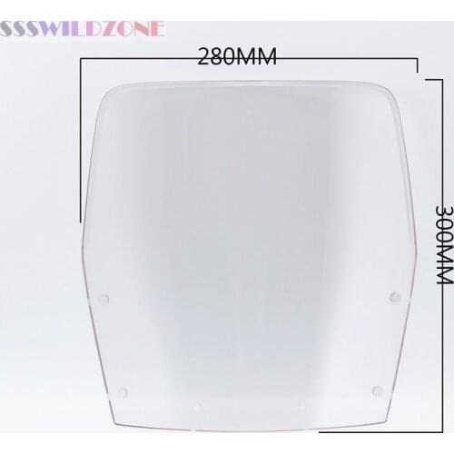Motorcycle accessories for kawasaki NINJA250 EX250 1988-2007 high quality double bubble windshield deflector windshield plate