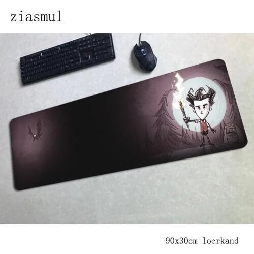 Dont starve padmouse 900x300x3mm gaming mousepad game xl mouse pad gamer computer desk best mat notbook mousemat pc