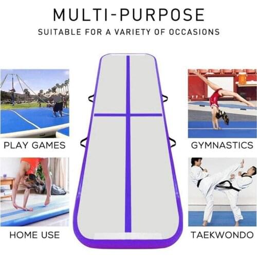 Free Shipping 5M 2M 0.1M Inflatable Gymnastics Mattress Gym Tumble Air track Floor Tumbling Air Track mat For Adults or Child