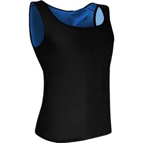 Men Neoprene Sweat Sauna Vest Body Shapers Vest Waist Trainer Slimming Tank Top Shapewear Corset Gym Underwear Women Fat Burn
