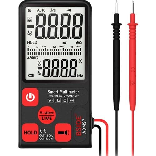 Handheld Multimeter Digtal Voltmeter LCD Display Voltage Ammeter Measurement Meter Tool For Factory Family