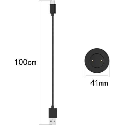 Portable USB Charging Cable Adapter Split Charging Base Stand for Honor Watch GS Pro Smart Watch