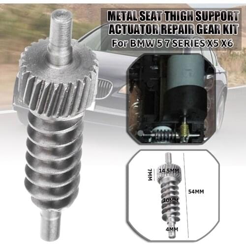 SALE For BMW 5 7 Series X5 X6 52107068045 Durable Metal Seat Thigh Support Actuator Repair Gear Car Accessories Dropshipping