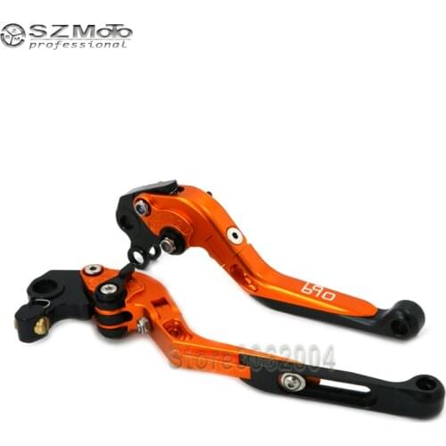 Brakes Clutch Levers For KTM 690 LC4 Supermoto 2007-2009 Aluminum Motorcycle Folding Extendable Adjustable Motor Parts