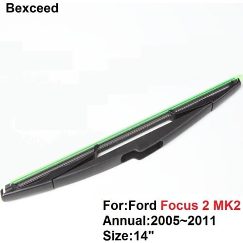Rear Wiper Blade for Ford Focus 2 MK2 Windscreen Bexceed Windshield 14"2005 2006 2007 2008 2009 2010 2011
