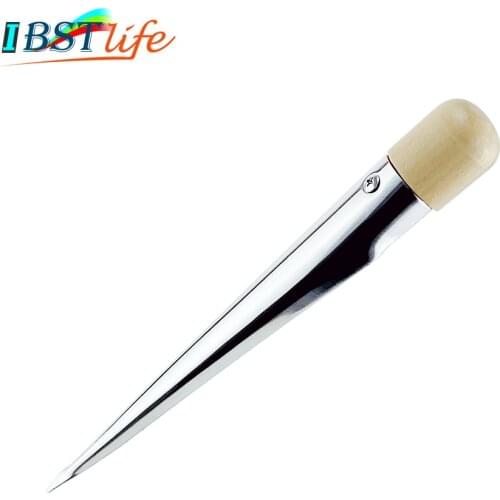 Boat Splicing Spike Marine Wood Handle 304 Stainless Steel Rope Splicing Spike For Yacht Speedboat Boat Accessories Marine