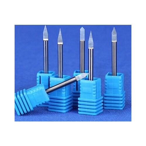 Special Metal Tool 20 Degree 3.175*0.2mm Flat bottom knife CNC Machine Milling Cutter Bits Metal cutter Engraving Machine Tool