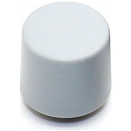 10 Pieces Plastic Half Shaft Knob Diameter 15.8mm Height 17mm Potentiometer Encoder Knob D-Shaped Inner Hole 6mm