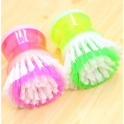 Automatic dishwashing liquid Xiguo Kitchen brush brush scrubbing pots artifact not contaminated with oil brush Creative home use