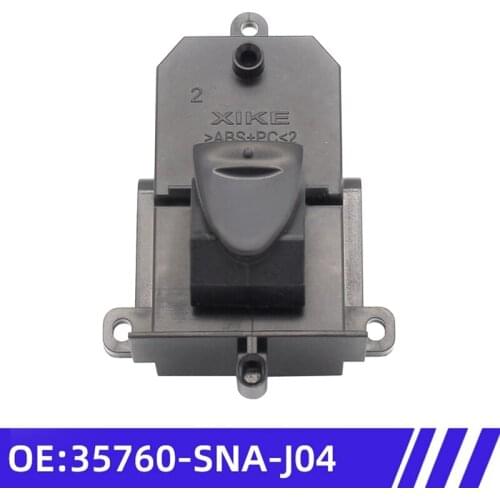 Car Accessories 35760-SNA-J04 35760SNAJ04 for Honda Civic Sedan 06-11 Rear Window Lifter Switch