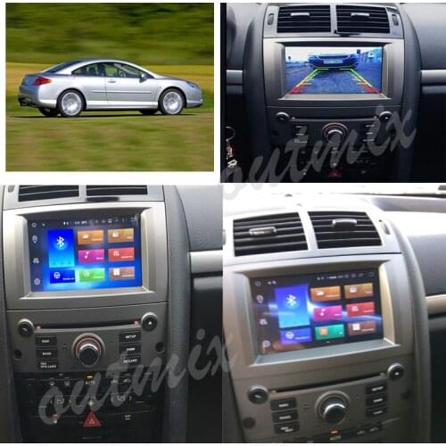 Android 10.0 4+64GB Car DVD Player GPS Navigation For Peugeot 407 2004-2010 Radio Multimedia Satnav Headunit Stereo Tape Recorde