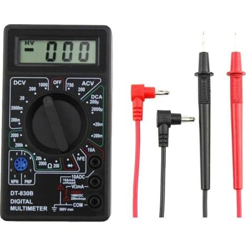 DT-830B Digital Multimeter Digital Multimeter Universal Meter Multimeter Handheld K5B5