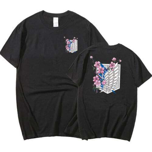 Anime Final Season Attack on Titan T Shirt Men Summer Tops Titans Attack Graphic Tees Levi Harajuku Tshirt Male