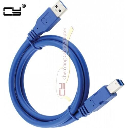 New USB 3.0 Standard A Type Male to B Type Male For external Hard disk
