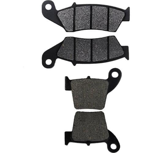 Motorcycle Front Rear Brake Pads For HONDA CRF250R CRF250X 2004-17 CR125R CR250R CR125 CR250 R 02-07 CRF450R 02-16 CRF450X 05-17