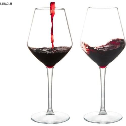 Plastic American Transparent Unbreakable Silicone Plastic Wine Glass Cups Bar Home Goblet