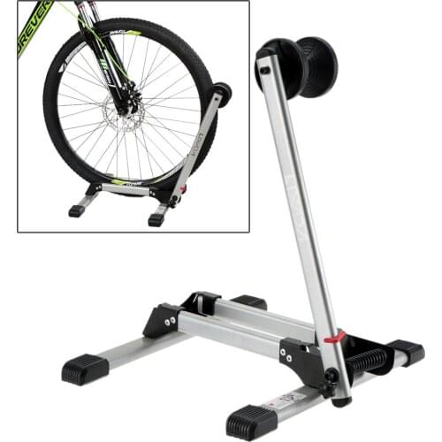 Lixada Outdoor Indoor Portable Folding Bicycle Floor Parking Storage Display Stand Holder