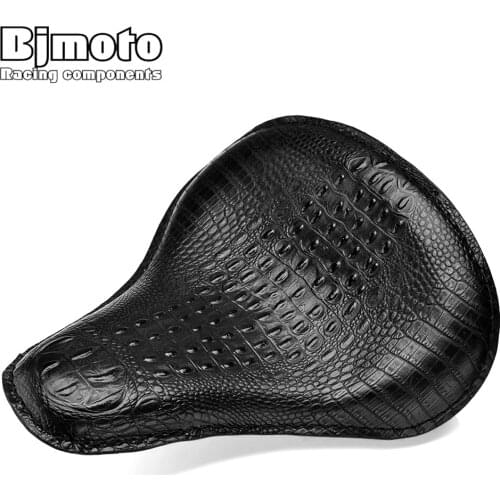 Motorcycle Sportster Custom Motocross seat For Harley Synthetic leather Bobber Chopper Motorcycle Solo Slim Seat Mount