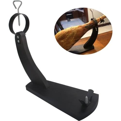 Spanish Ham Rack Solid Wood Durable Storage Rack Kitchen Turkish Italian Chef BBQ Barbecue Ham Holder Prosciutto Restaurant Tool