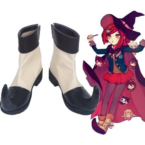 Unisex Anime Cosplay Danganronpa V3: Killing Harmony Yumeno Himiko Cosplay Costumes Boots Custom Made