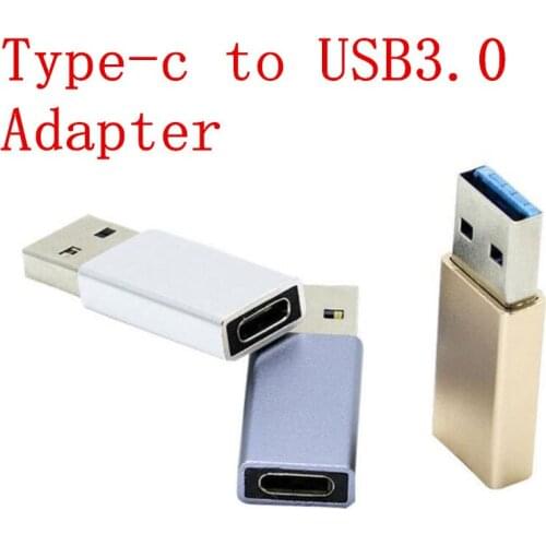 Universal Alloy Type C To Usb 3.0 Adapter For Android Mobile Mini Type-C Jack Splitter Smartphone USB C Connectors OTG Converter