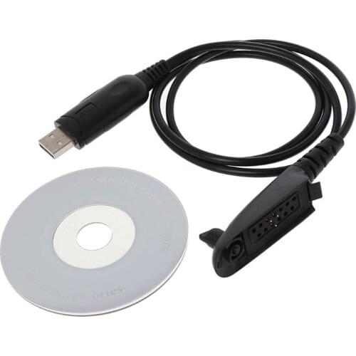 USB Programming Cable For Motorola Walkie Talkie Radio GP340 GP380 GP328 HT1250