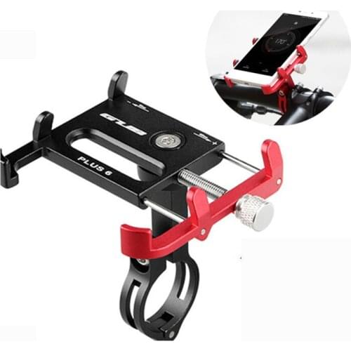 Vmonv Aluminum Motorcycle Bicycle Phone Holder For iPhone Adjustable Universal Bike Mobile Phone GPS Mount Handlebar Clip Stand
