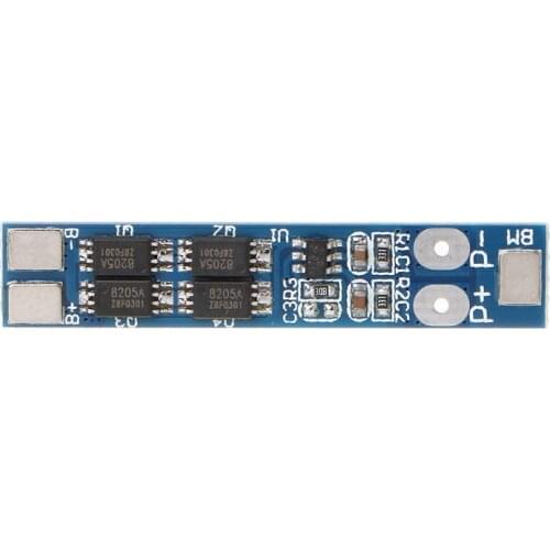 2S 7.4V 8A Li-ion 18650 Lithium Battery Charger Protection Board 8.4V Overcurrent Overcharge / Overdischarge Protection