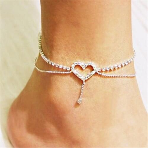 Five-Pointed Star Shaped Anklets 2021 New Women Ankle Summer Beach Charm Rope High Quality Jewelry Accessories For Women Gift