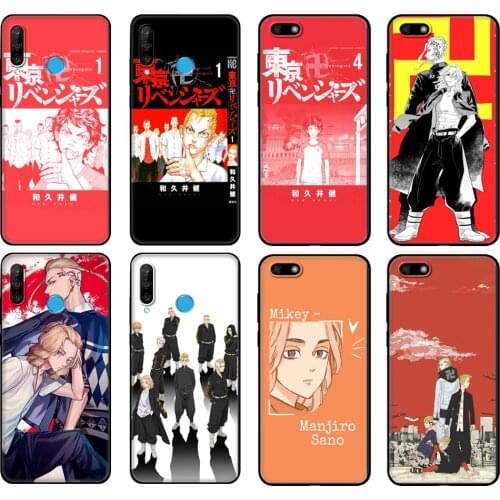 Black tpu Case For Huawei Honor 20 Lite 10 10i 20S 30S 30 Case Honor 7A 5.45 7s 7C 5.7 Case Cover Tokyo revengers