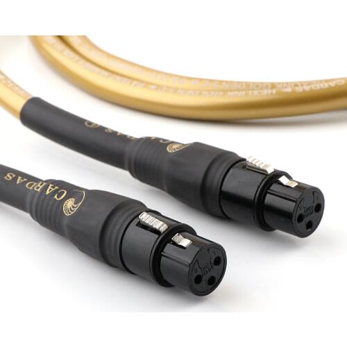 Hi-end copper 5-C XLR Interconnect cable XLR male to female extesion cord hifi balanced cabe wire