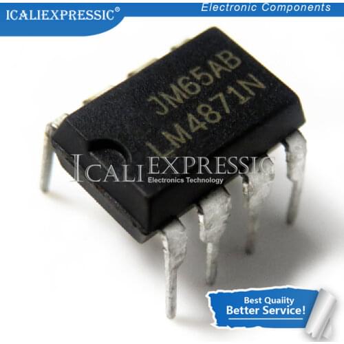 1PCS LM4871N LM4871 4871 DIP-8 In Stock