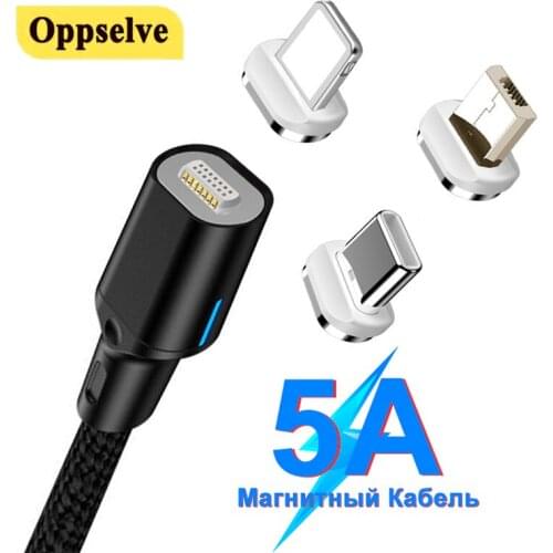 Magnetic Cable Fast Charging Magnet Charger Micro USB Type C Cable Mobile Phone Wire Cord For iPhone Samsung Huawei Honor Xiaomi