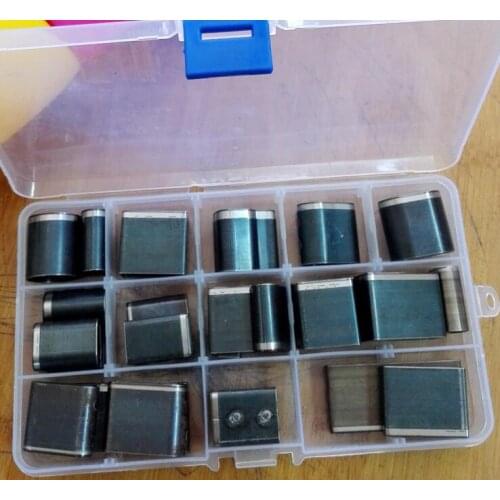 10 set new 39 DIY Shape Style Leather Craft Set One Hole Hollow Punch Cutter Tool