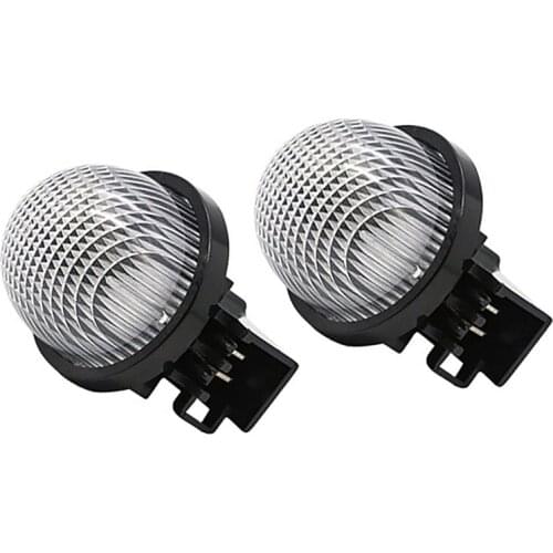A Pair Car License Plate Lamp Light Number Plate Light for Suzuki Jimmy JB 23W for Opel Agila 2000-2007