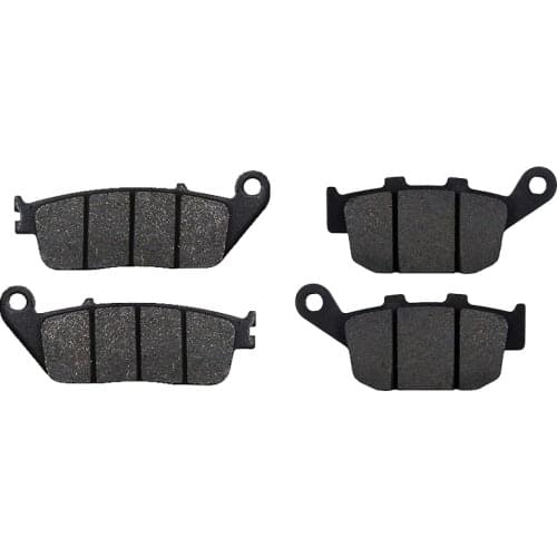Motorcycle Front and Rear Brake Pads for BUELL Blast 2000-2007 2 Pairs