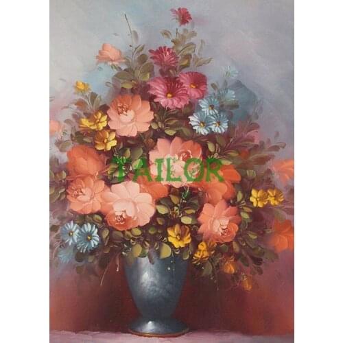 Full square wall stickers Cuadros haft diamentowy diamond painting 5D kit set Cross stitch tools 3D DIY flower colour Mosaic art